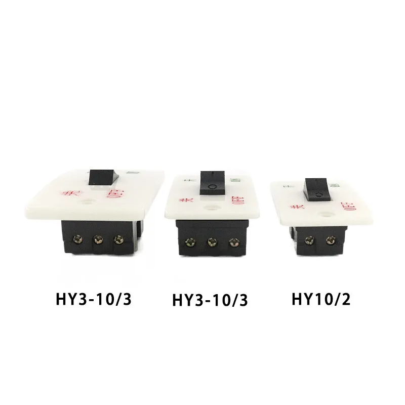 HY3-10/3 HY3-10/2 Interruptor de botão de pressão Interruptor de turbina de areia Interruptor de partida 220V 380V Interruptor de alimentação