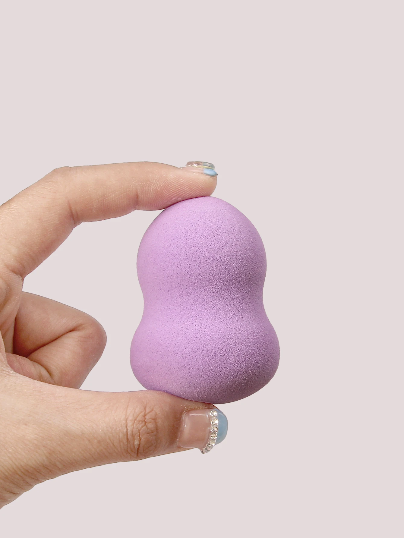 خلاط تجميل متوسط الحجم ، إسفنجة مكياج متعددة الألوان ، للحصول على سائل مثالي ، كريم ، بودرة ، غير لاتكس ، 12 +