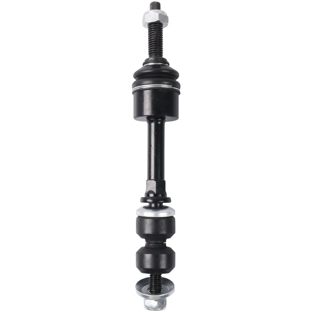 Front Suspension Sway Bar Link For Improved Cornering Black 45 Steel Anti-roll Performance Lateral Sway Reduction