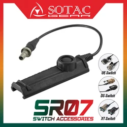 Tactical SR07 DS-SR07 UE-SR07 XT07 Switch Remote Dual Switch M300 M600 X400 ScoutLights SF Replacement Rear Cap Assembly