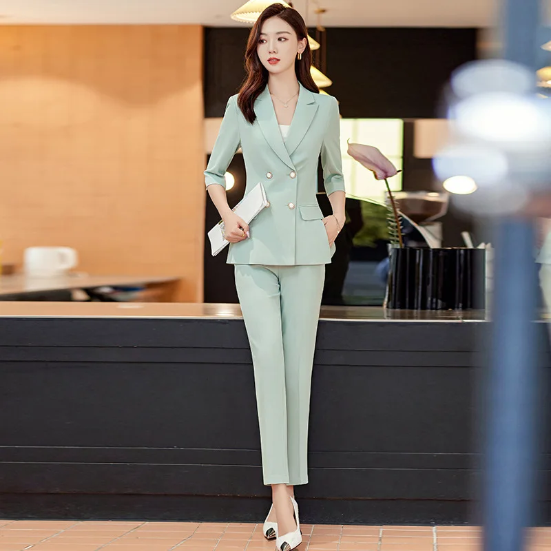 Blazer feminino jaqueta primavera outono novo profissional wear formal moda elegante estilo deusa terno de deslocamento workwear