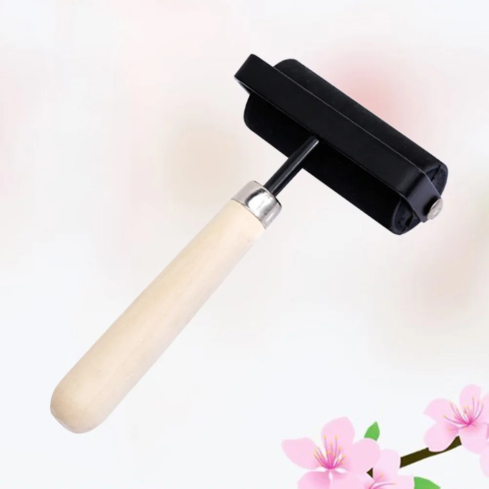 

Oil Ink Stamping Tools For Printing Scrapbook Rubber Roller Wallpaper Craft Stamping Tools Easy Clean Handle