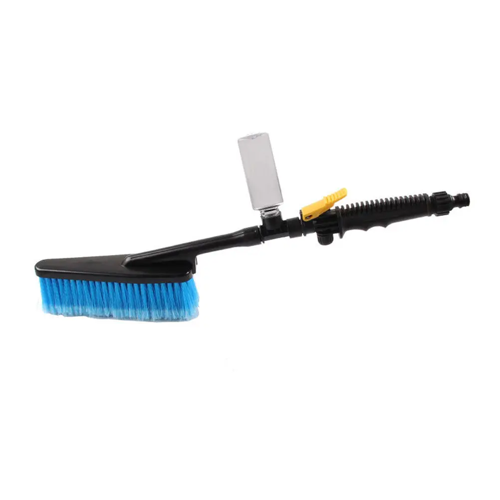 Car Clean Brush Vehicle Cleaning Tools Easy Grip Handle Heavy Duty Washing Extended Detachable Includes Soap