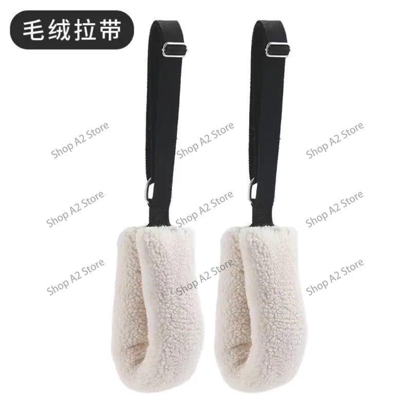 Plush Pull Strap Safety Belt Non Slip Comfortable Pilates Reformer Accessory for Fitness Training
