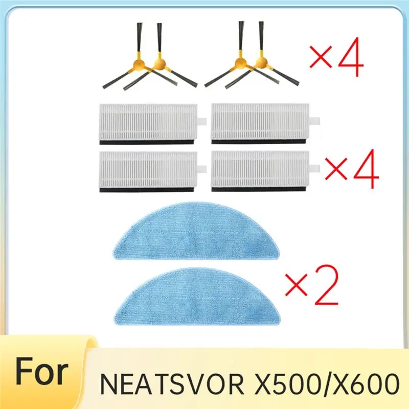 N85R-For NEATSVOR X500/X600 Vacuum Cleaner Accessories Ultra Durable Accessories Essential Vacuum Accessories