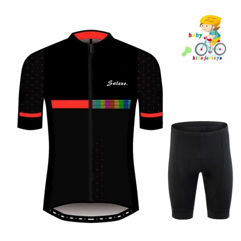 2024 Kid Cycling Clothing Suit Boy Girl MTB Cycling Jersey Set Children Road Bike Shirt Bicycle Jersey Ropa Maillot Ciclismo Kit