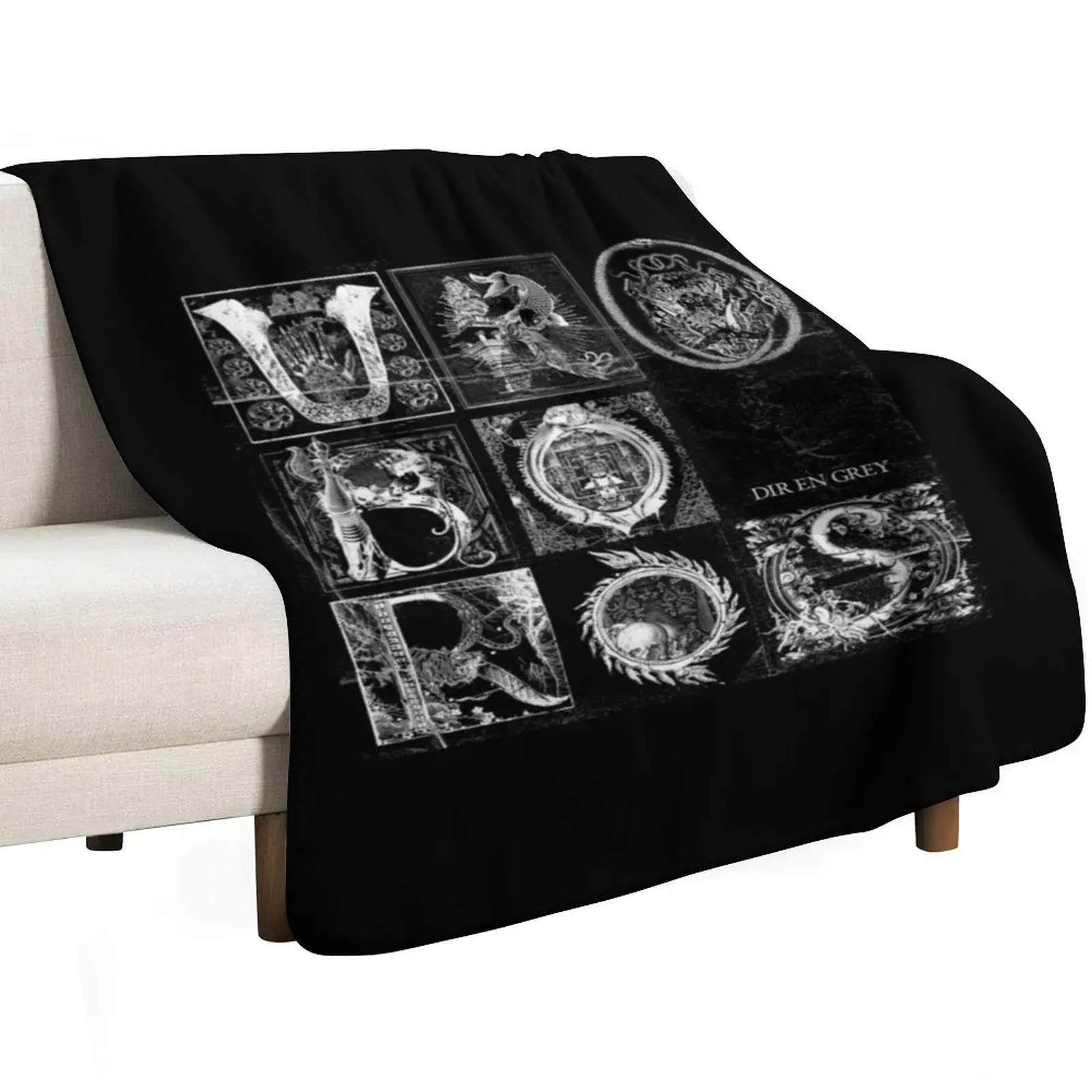 DIR EN GREY Gift For Men and Women, Gift Father Day, Gift Halloween Day, Thanksgiving, Christmas Day Throw Blanket