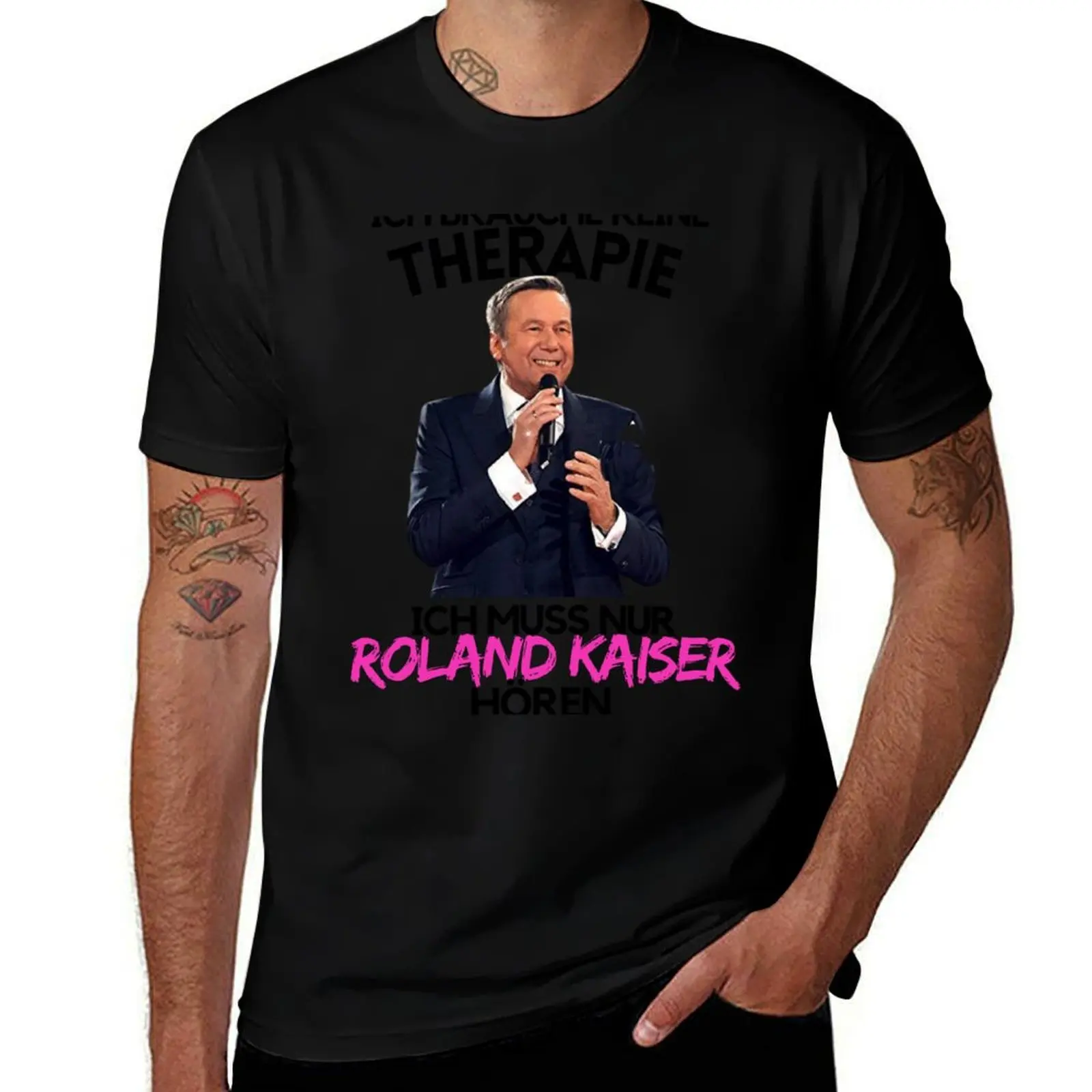 Roland Kaiser-roland kaiser festival- roland kaiser merch T-Shirt Work Style Casual T-Shirt