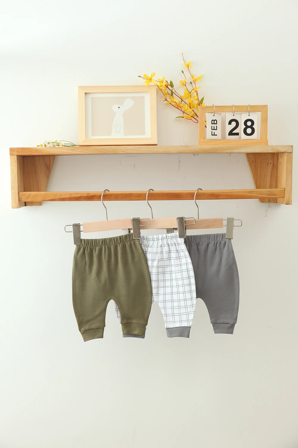 

3 шт. мягких хлопковых штанишек для малышей, милые леггинсы с принтом для мальчиков и девочек, спортивные штаны без застежек