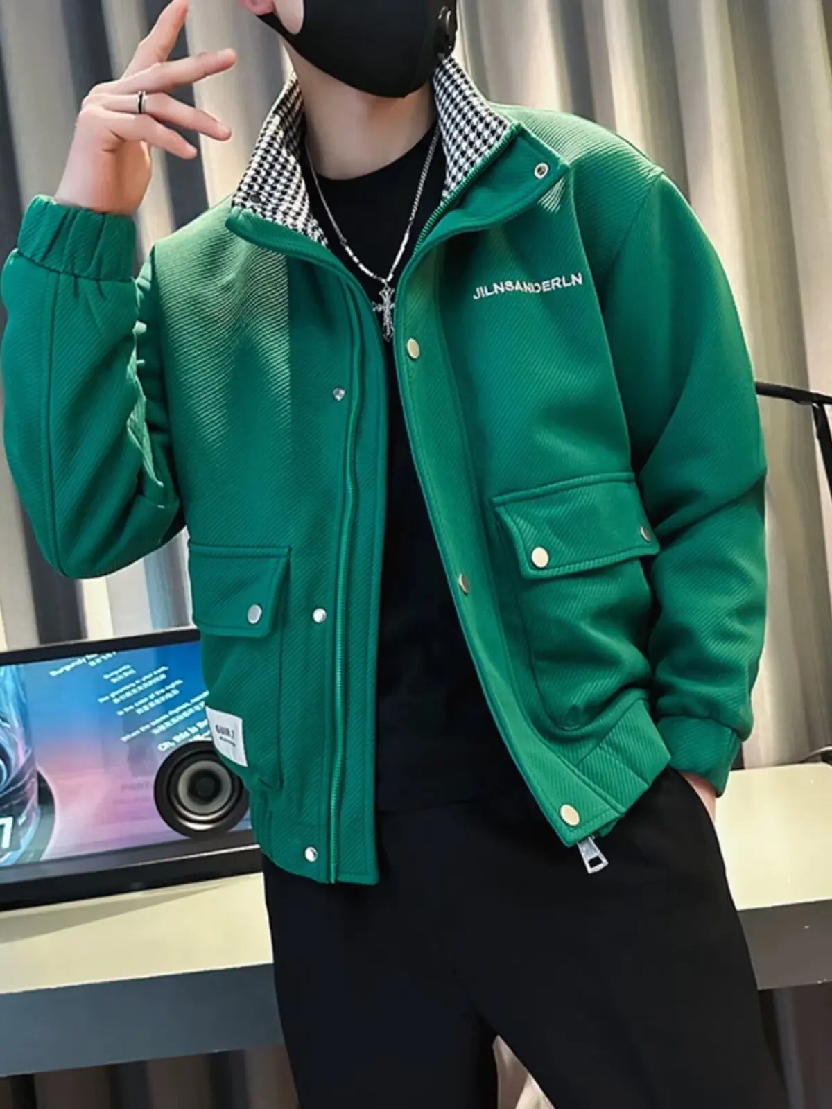 

Куртка и верхняя одежда для мужчин весной и осенью 2025, новая популярная трендовая мужская одежда, стильная и элитная осенняя мужская одежда.