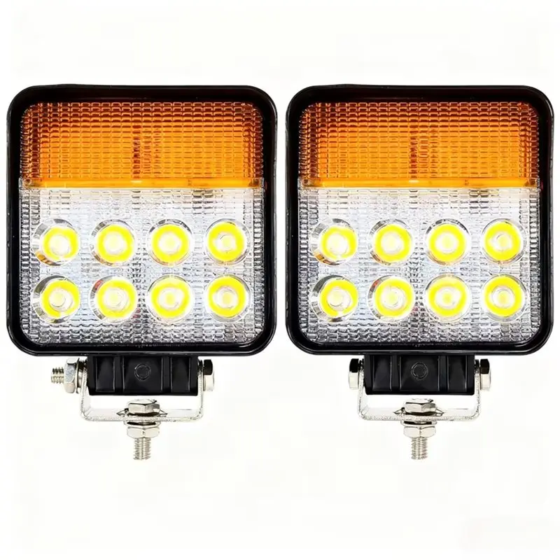 

Well-Forklift Front Light LED 2Pcs 12V- 80V 30W Excavator Work Light Loader Headlight Tractor Turn Signal Indicator