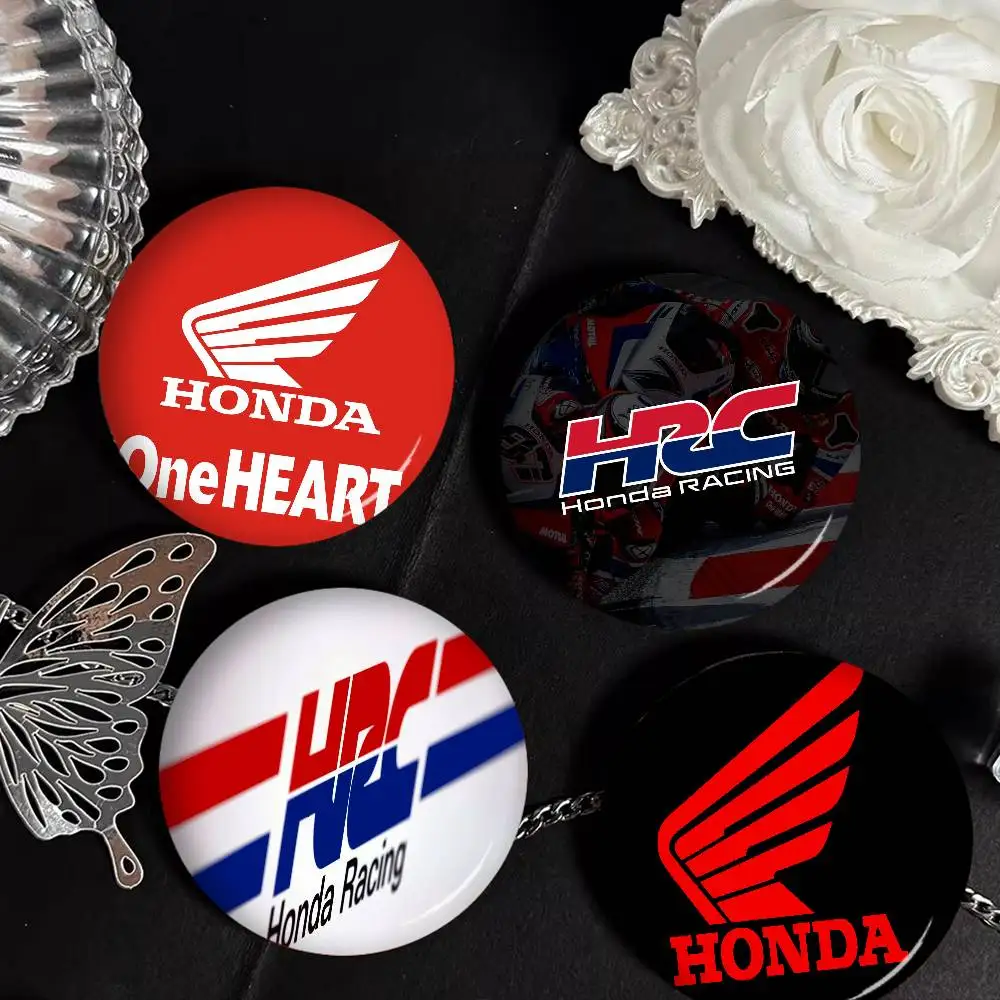 MBG23H-Honda 58mm Pins de la Serie Cute, Broches Divertidos de Animales de Dibujos Animados, Accesorio de Regalo para Mochilas y Ropa