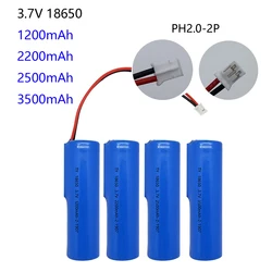 Batería de litio para máquina cantadora, 3,7 V, 18650, 1200-3500mah, para Altavoz Bluetooth, linterna K5, pistola de desinfección, cortadora de pelo