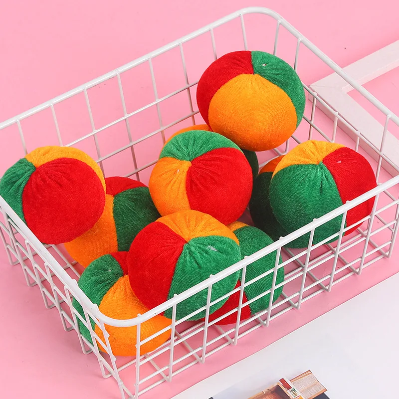 1pcs Sandbag Throwing Game Children's sports games Pumpkin Velvet Sandbag Sensory training Avoidance training Competitive Games