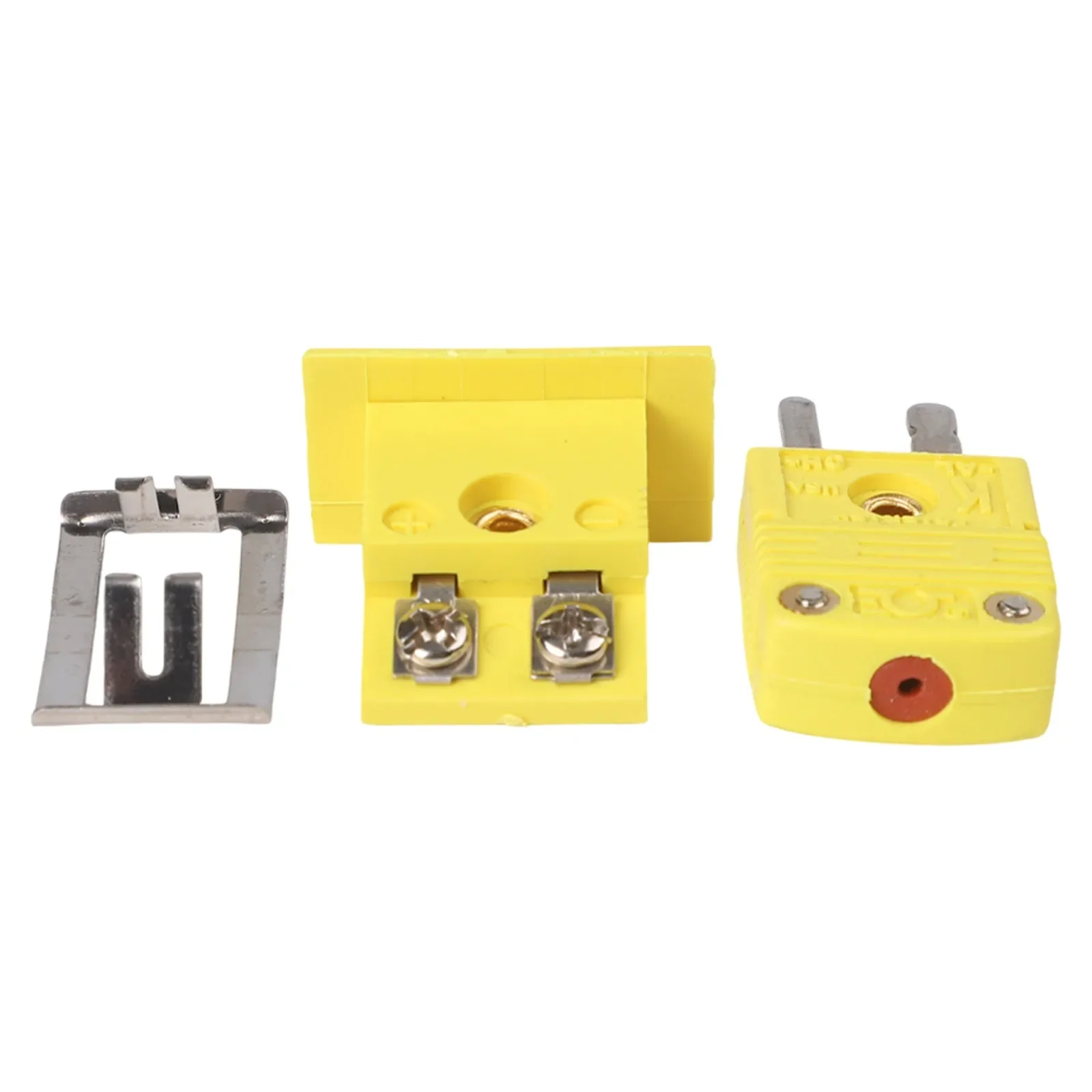 Thermocouple K-type Miniature Socket And Panel Mounted Alloy-Plug Connector Kit For Thermal Resistor (for RTD) Circuits