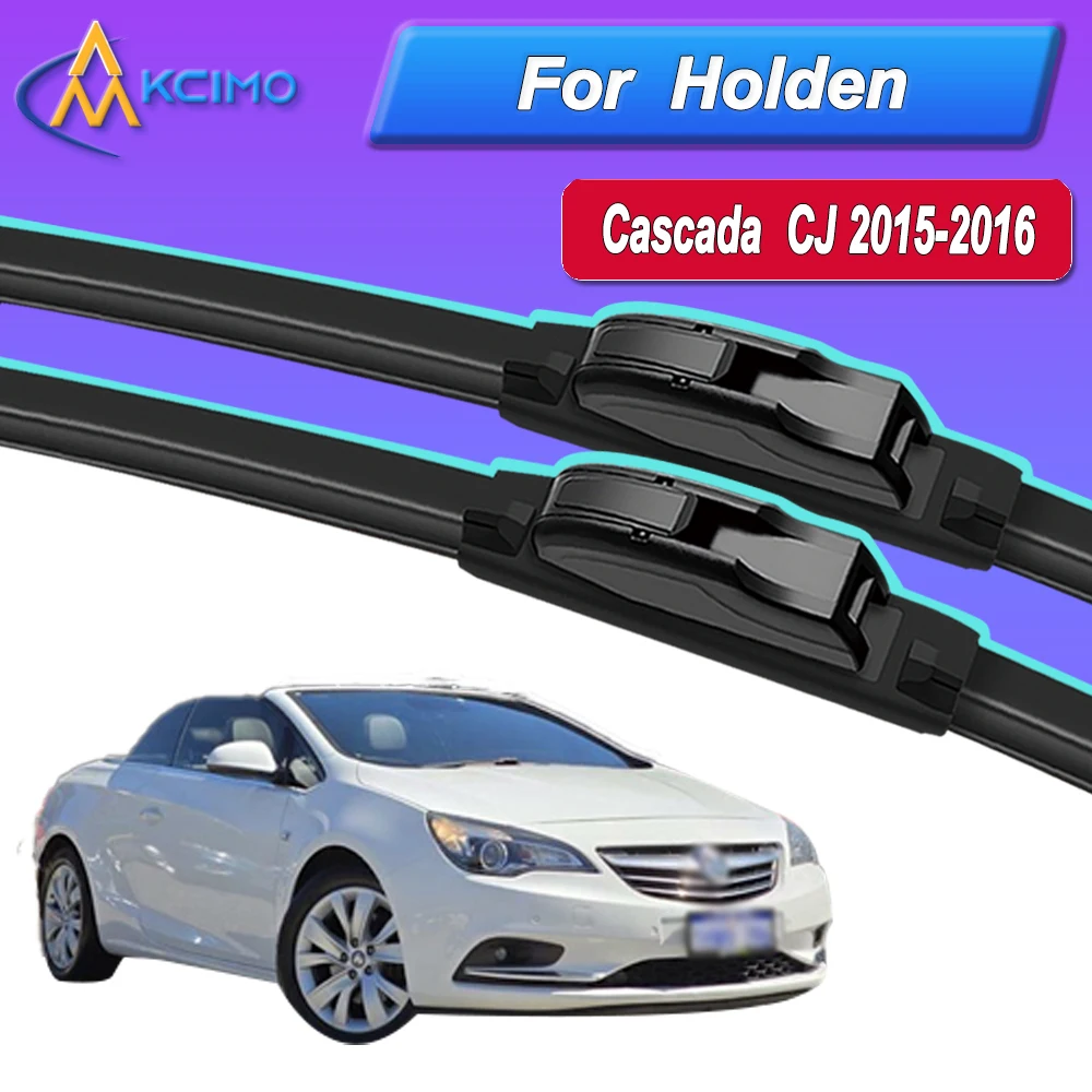 

Силиконовые щетки стеклоочистителя автомобиля для Holden Cascada CJ 2015-2016 — всепогодные бесшумные щетки стеклоочистителя, быстросъемный зажим
