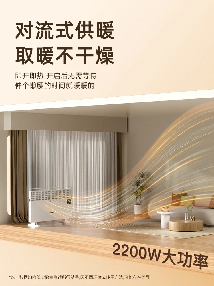 220V Portable Electric Heater with Fast Heating Function for Home and Office image 2