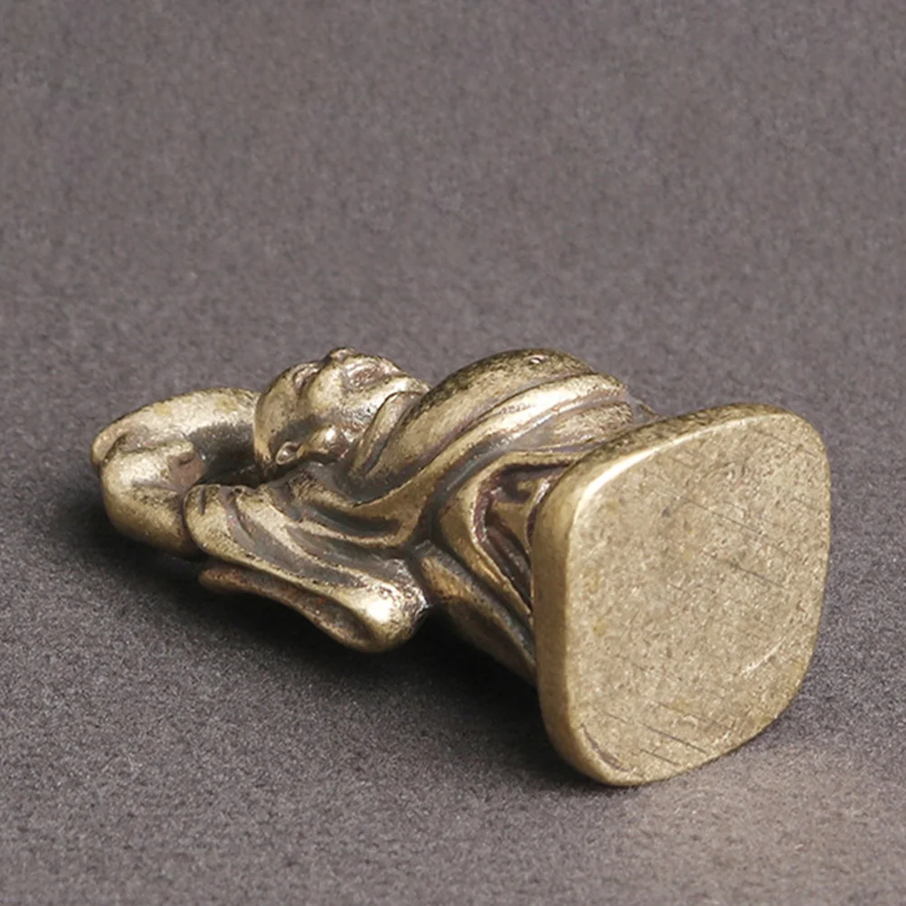 

Maitreya Buddha Ornaments Statues for Home Chinese Miniature Figurine Vintage Decor Wall Retro Desktop Tea Household Blessing