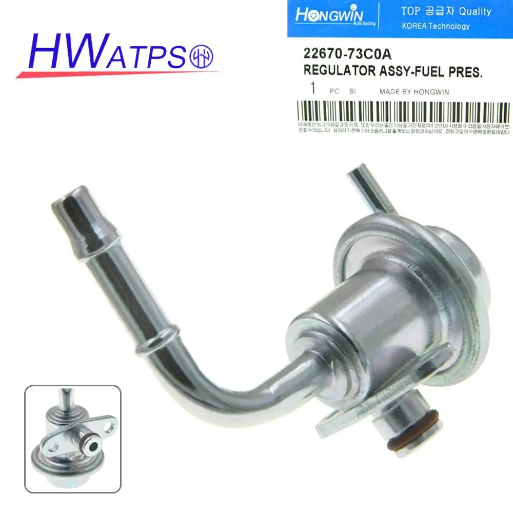 HWATPS For Nissan Almera Primera Sunny 1995-2000 Fuel Pressure Regulator 22670 73C0A 22670-73C0A 2267073C0A HITACHI MPDB20-15A