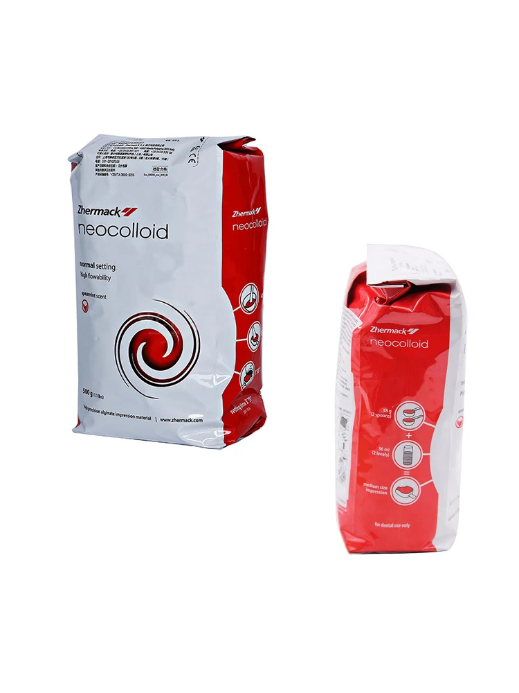 Neocolloid material de impressão de alginato dental de ultra-alta precisão 500g