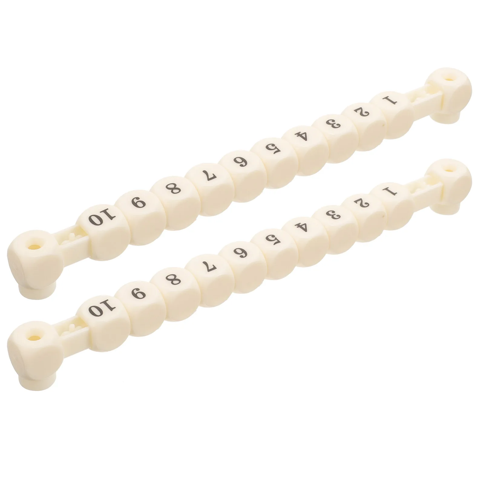 

2pcs Foosball Score Counter Billiard Scorer Keeper Durable Plastic Table Football Game Tool Mini Scoring Marker for Tabletop