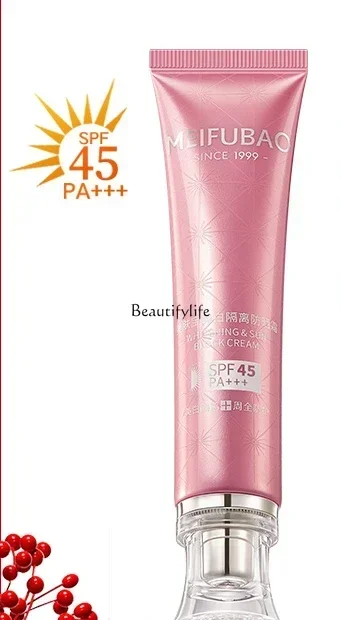 Whitening Isolation Sunscreen Concealer Three-in-One Female Facial Refreshing Outdoor UV-Proof