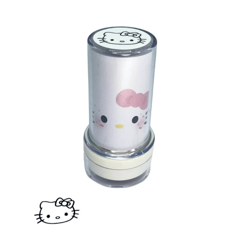 Hellokitty ختم الكرتون عالية القيمة اليد الباب DIY الزخرفية ختم صورة الحرفية لوازم شعار مخصص زيت الطباعة