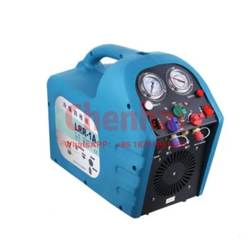 high quality ac freon refrigerant gas filling recovery machine with oil separator