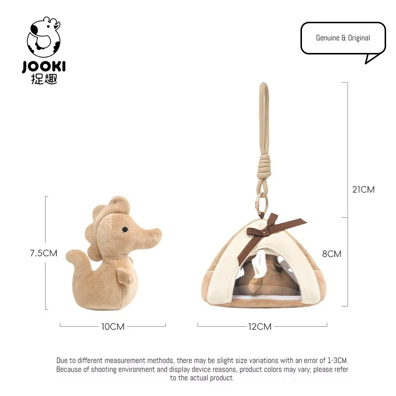 Portachiavi in peluche con cavalluccio marino, simpatico ciondolo per borsa da esploratore dell'oceano, regalo di peluche per ragazze, decorazione per zaino di compleanno per bambini