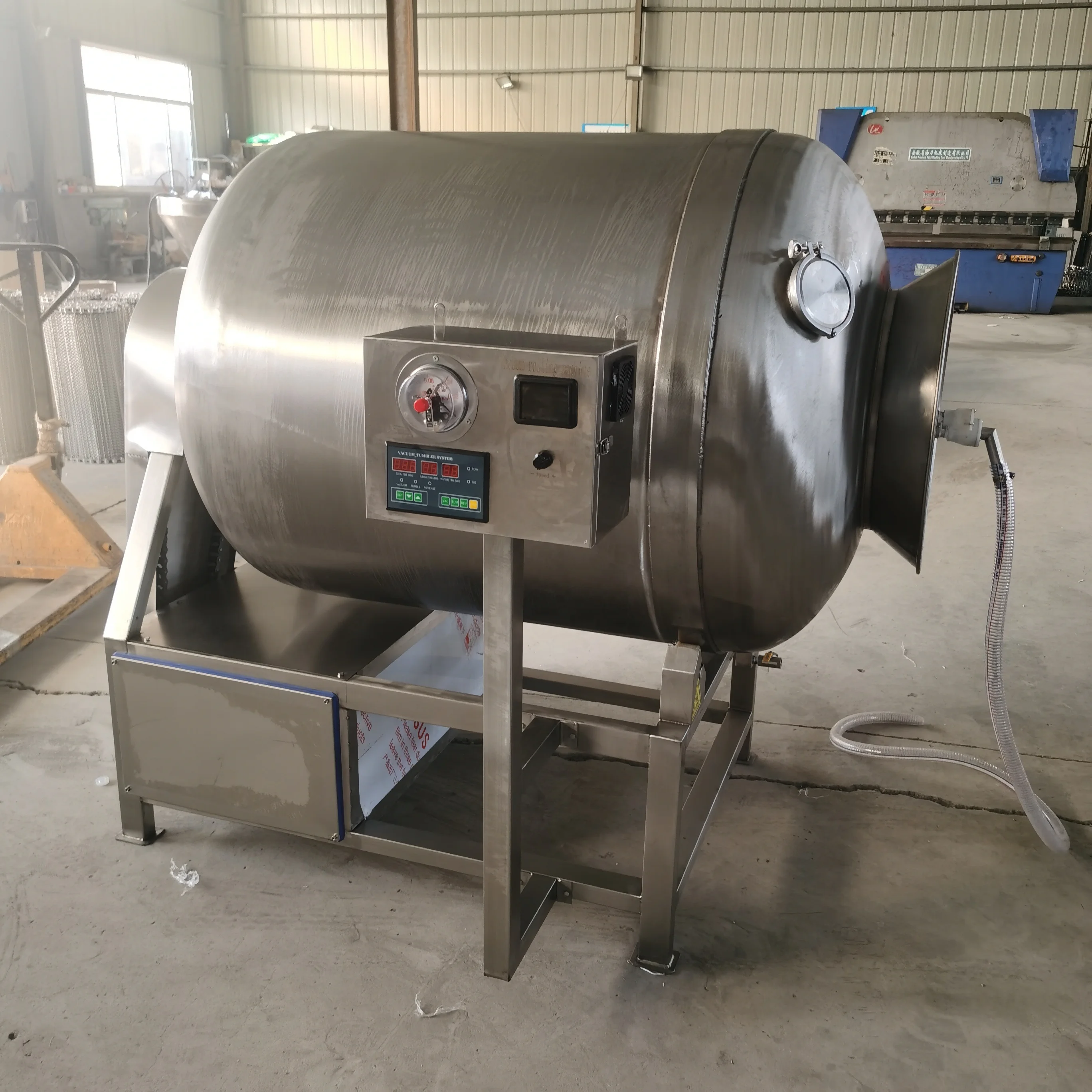 Hot Sale Meat Processing Machinery Vacuum Tumbler for Chicken Beef Pork Jerky Marinade for Snack Food Factory