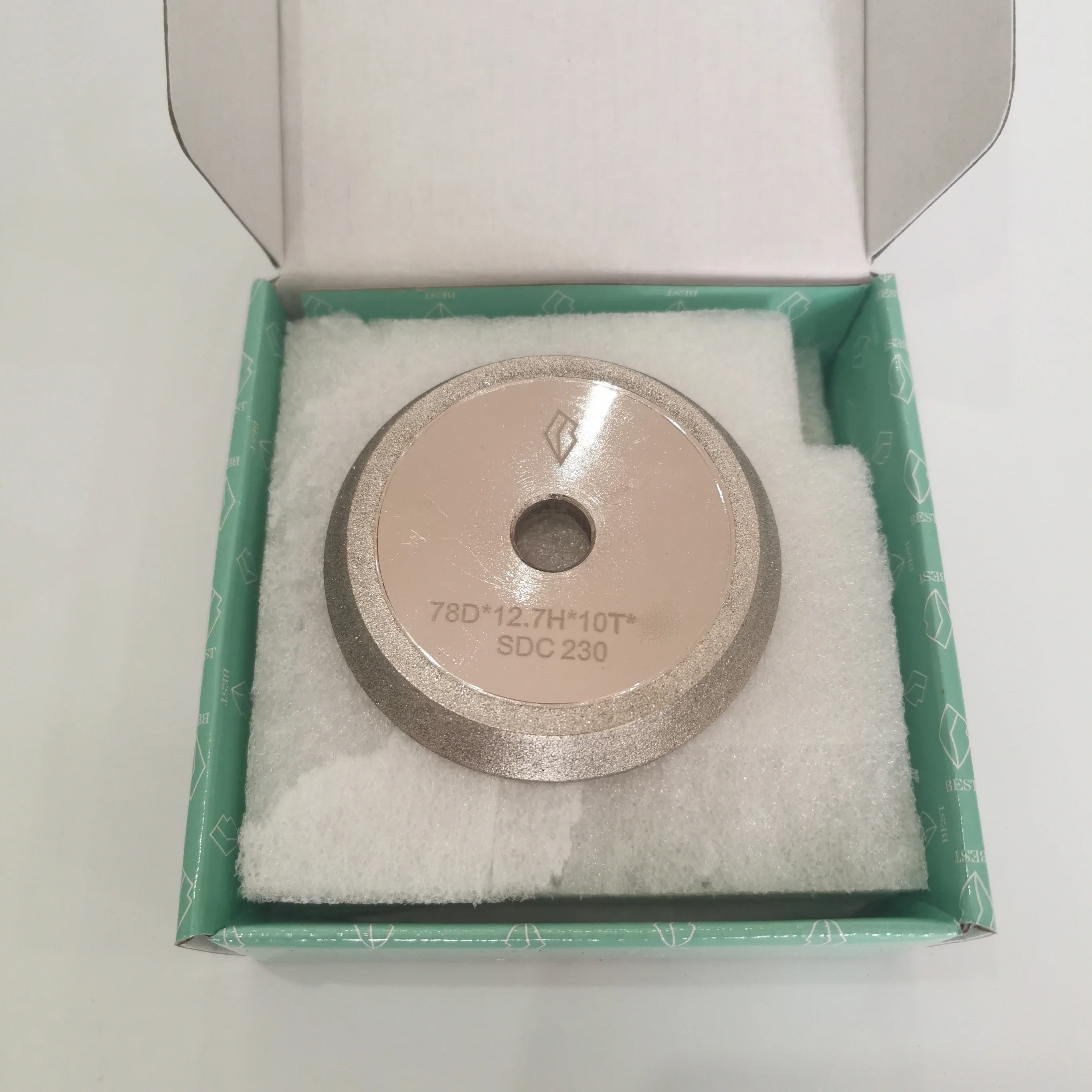 

CBN/SDC Diamond Grinding Wheel for Drill Bit Grinder Sharpener MR-13A MR-13D MR-G3 MR-F4 78*12.7*10 mm