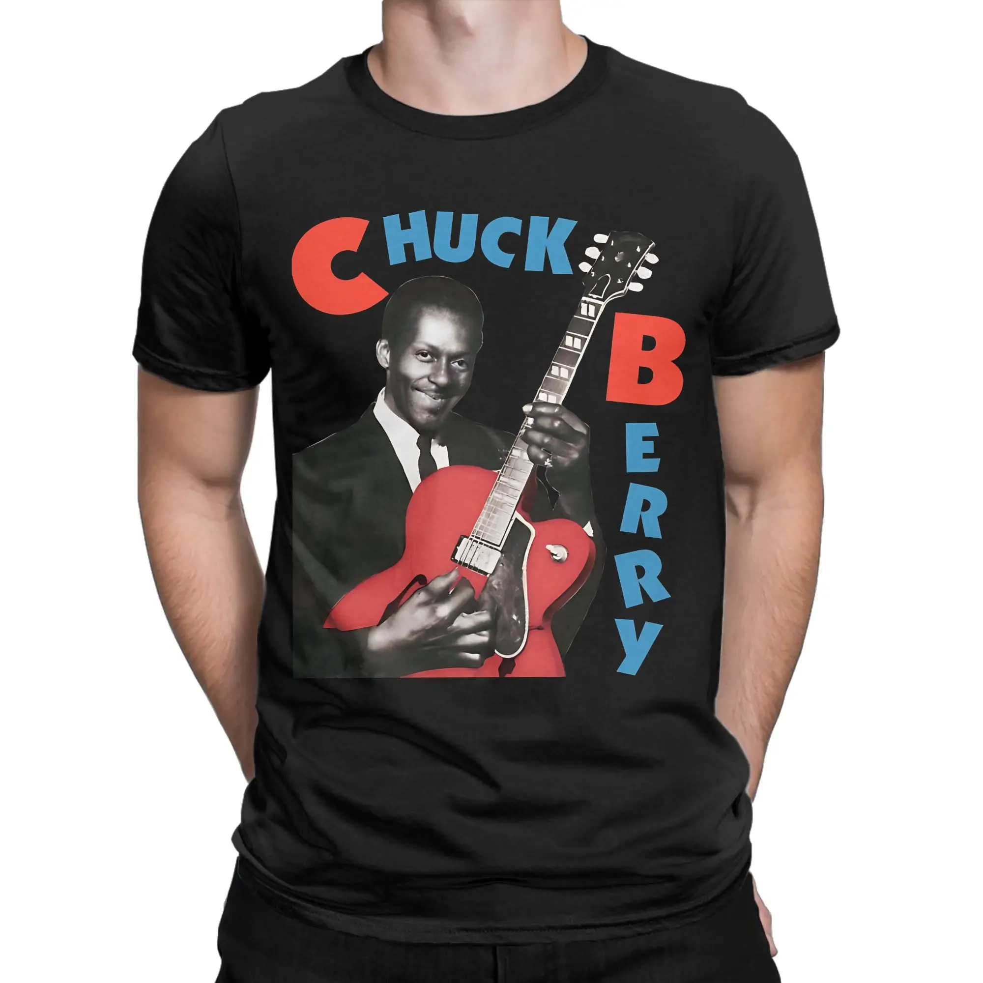 Proud Cool Merch And Stunning Matching Family Group Christmas Pajama Funny 100% Cotton T-Shirt Chuck Berry Tops Tees For Men