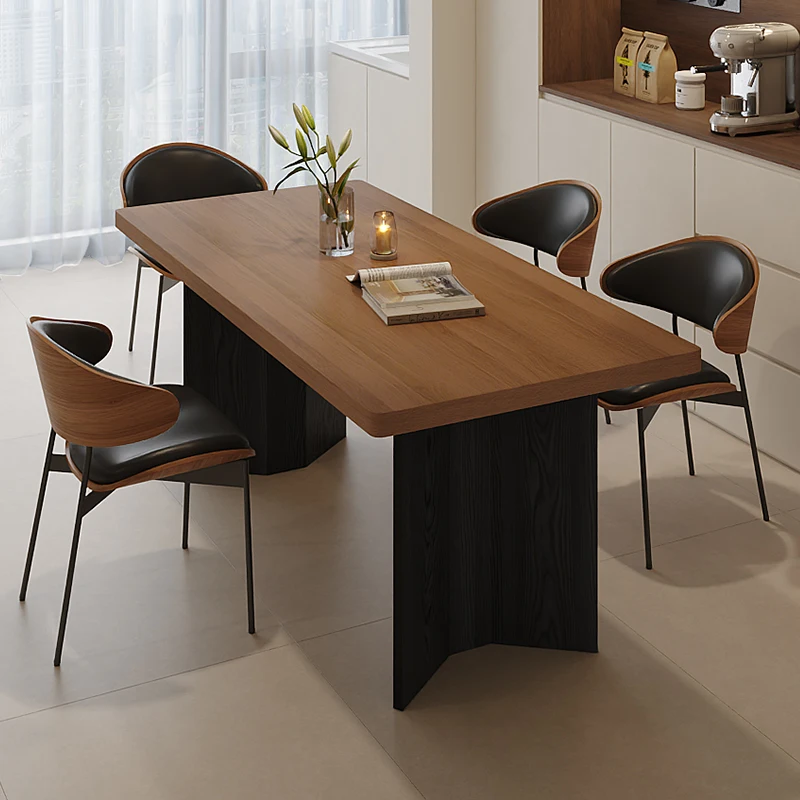 

Reading Modern Dining Tables Wooden Indoor Salon Industrial Dining Tables Dinette Coffee Mobili Arredamento Casa Furniture