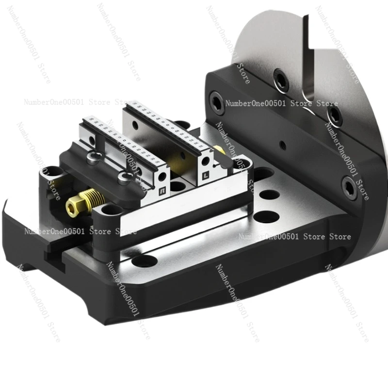 Four-axis integrated casting unilateral bridge plate L block 170-200can be matched with five-axis zero-point self-centering vice