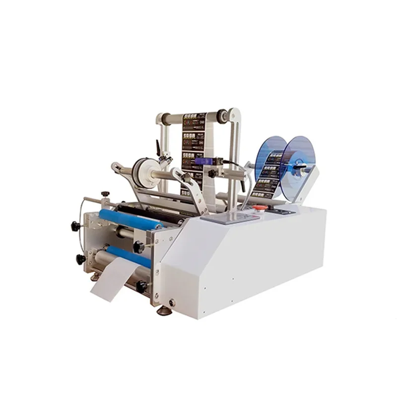 Semi Automatic Round Bottle Labeling Machine Factory price Round Bottle Labeling Machine
