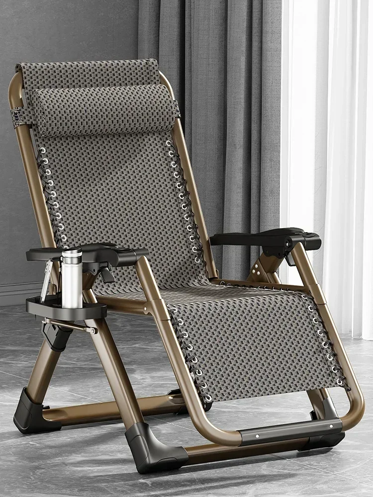 

Summer recliner breathable balcony home leisure lunch break folding