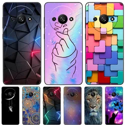 Case For Xiaomi Redmi A3 Case RedmiA3 Cool Silicone Protective Cover for Redmi A3 A 3 Bumper Protector Fundas Coque Shockproof