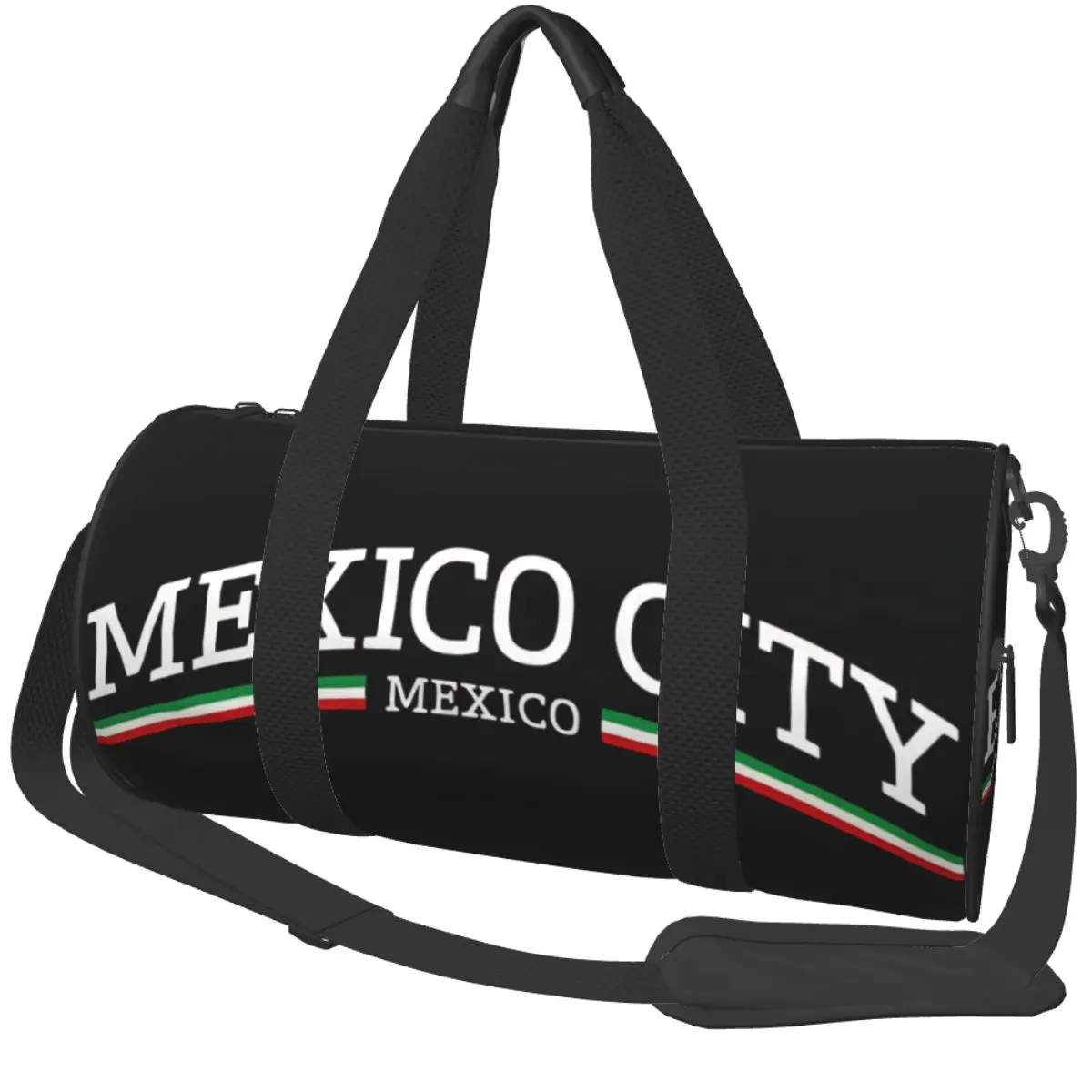 Mexico City Mexico Gym Bag Training Sports Bags Couple Custom Large Capacity Vintage Fitness Bag Weekend Handbags