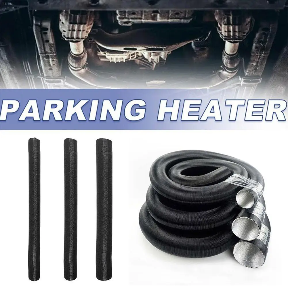 42mm 60mm 75mm Diameter 100-500cm Length Air Parking Heater Duct Pipe Tube Hose For Webasto Eberspacher Car Camper