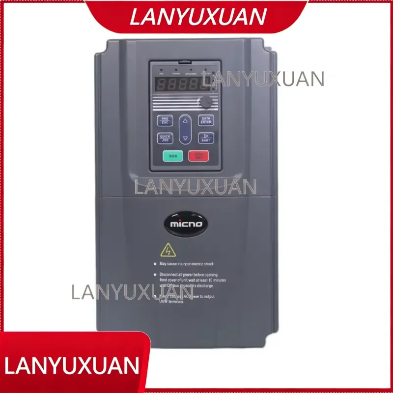 MICNO KE300A-12-7R5G-T4 Single Phase 220V to Three Phase 380V Variable Frequency Inverter Converter 7.5kW 10HP Sensorless