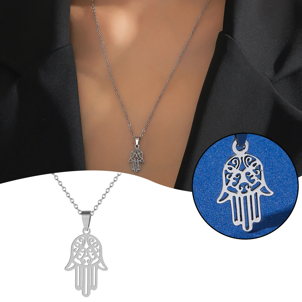 colar-de-aco-inoxidavel-artesanal-pingente-joias-palma-impressao-pingente-colar-artesanato-requintado-garante-o-conforto