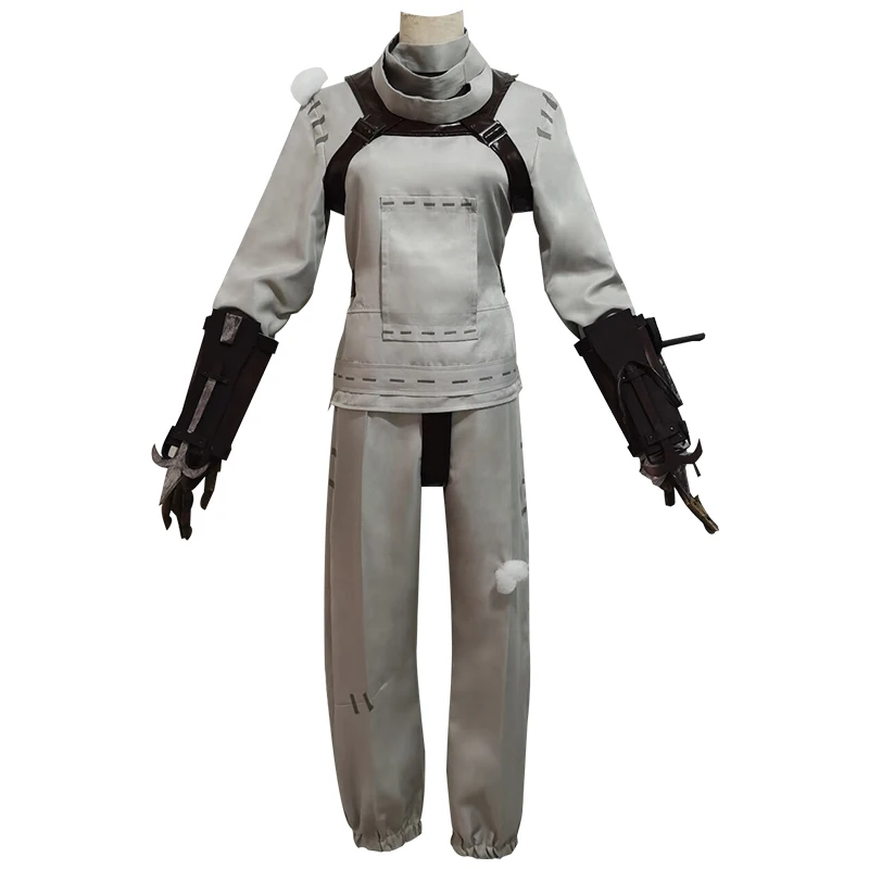 Identity V Emil disfraz de Cosplay para hombre, piel de paciente, uniforme Original, Armadura de peluca, conjunto completo, traje, ropa de fiesta de Halloween