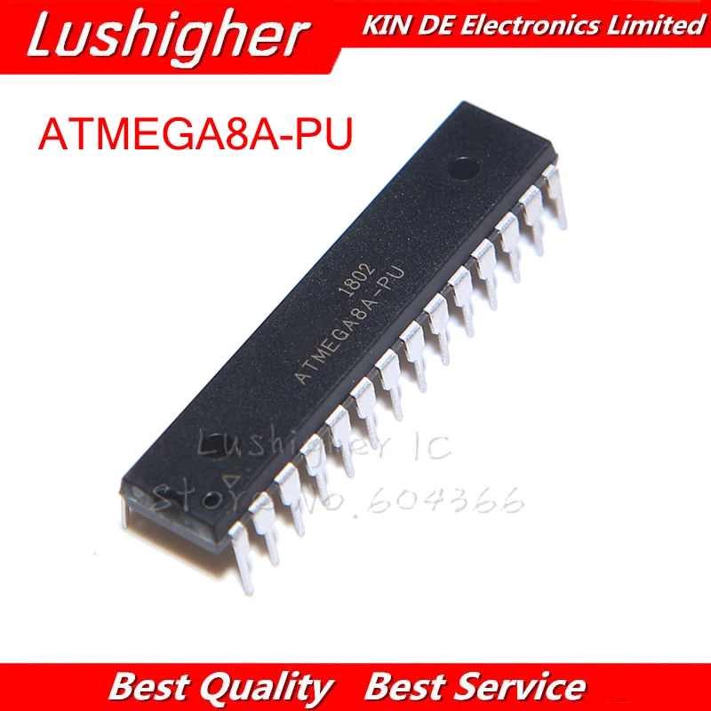 10PCS ATMEGA8A-PU DIP20 ATMEGA8-PU DIP ATMEGA8A Programmable Flash 