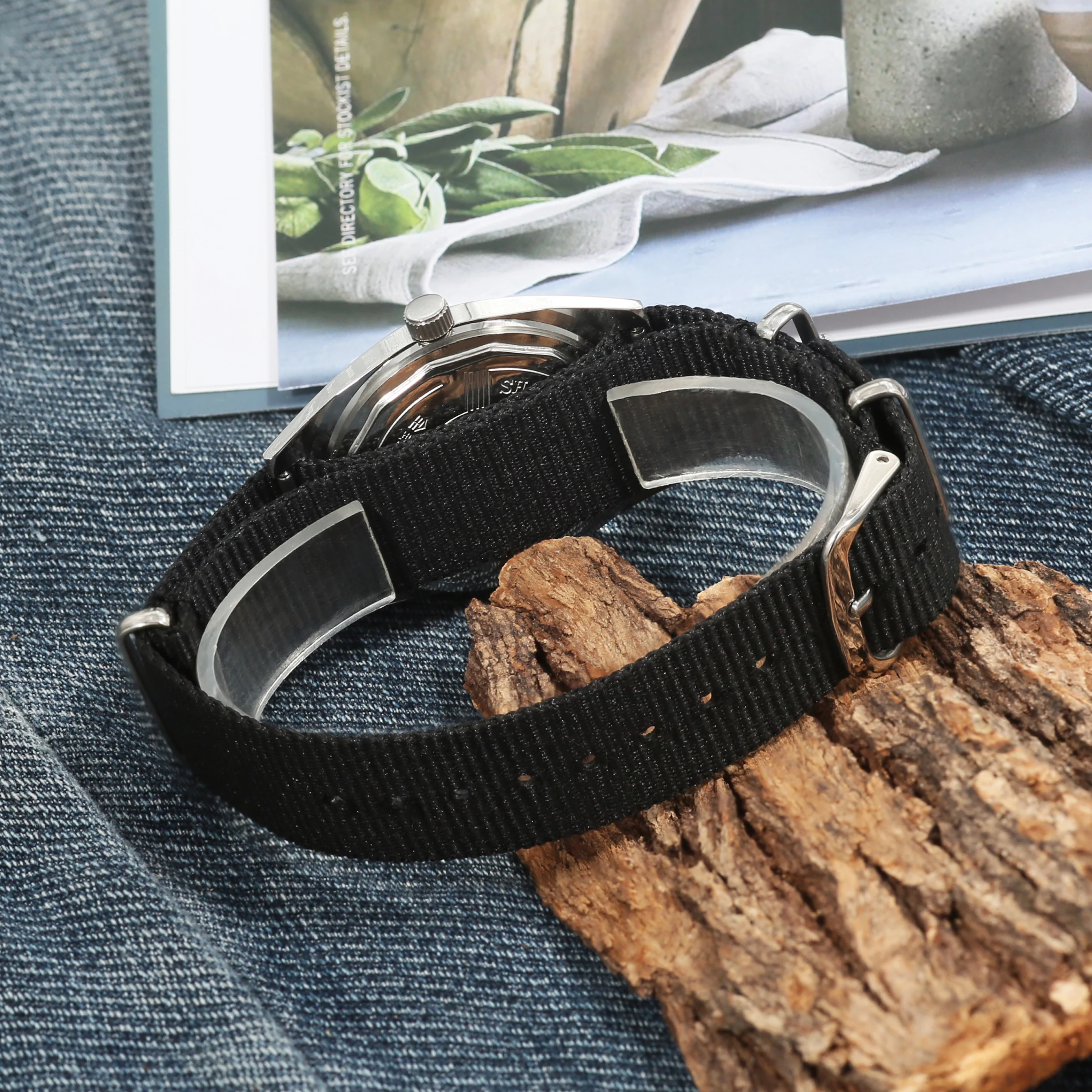 شنغهاي الماس 36MM اليد الرياح الميكانيكية ووتش 8120 للماء الصين ووتش للرجال بالجملة