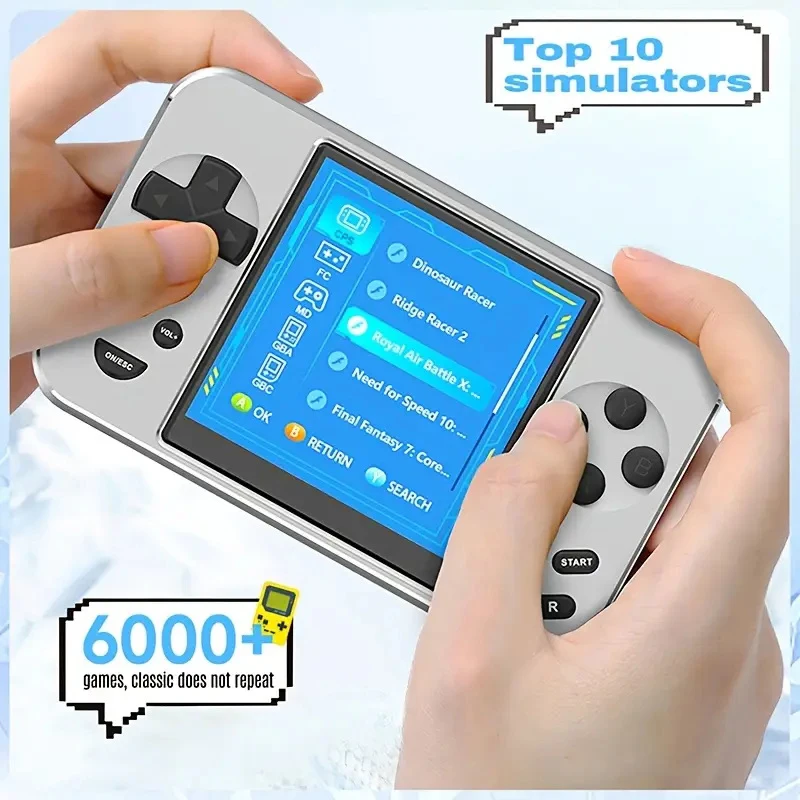 

1pc 7-in-1 Multifunctional Game Console Power Bank 20W Wireless Magnetic Charging MP3 MP4 Classic Games Digital Photo
