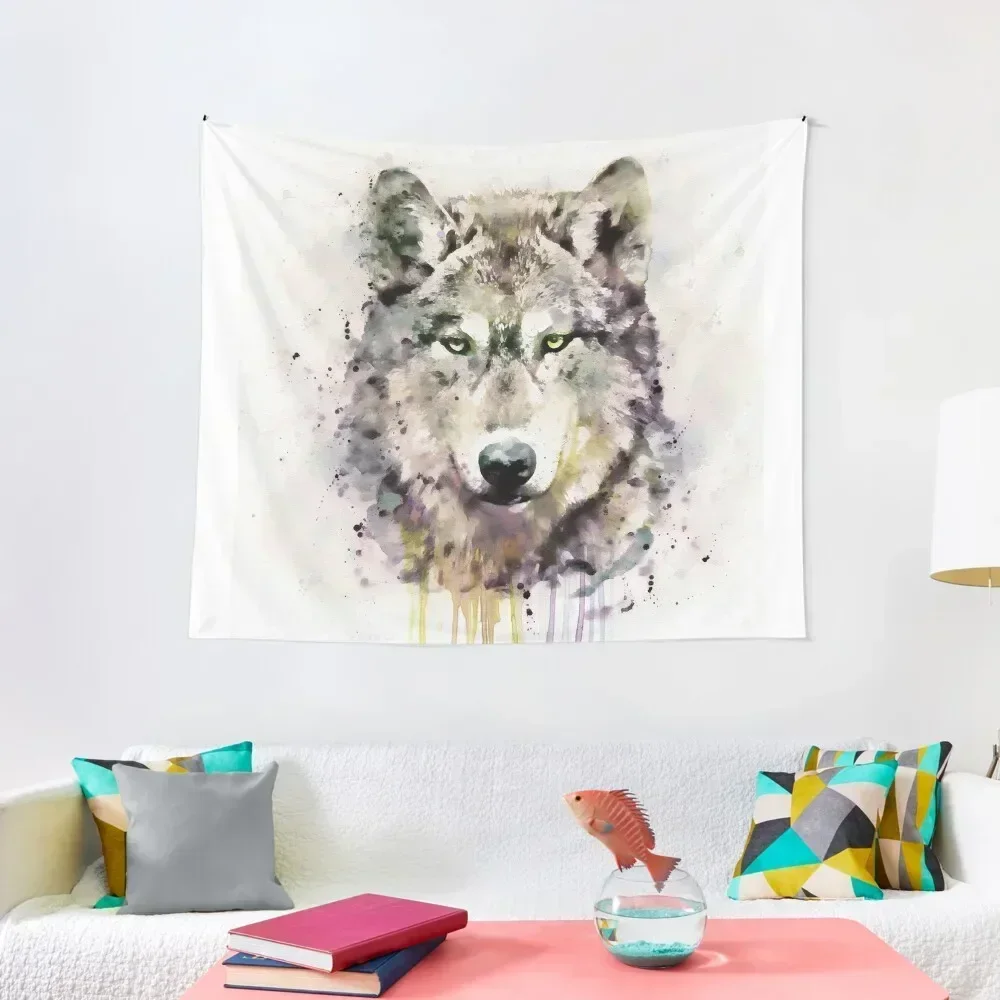 Wolf Head Tapestry Things To Decorate The Room Bedrooms Decor Tapestry