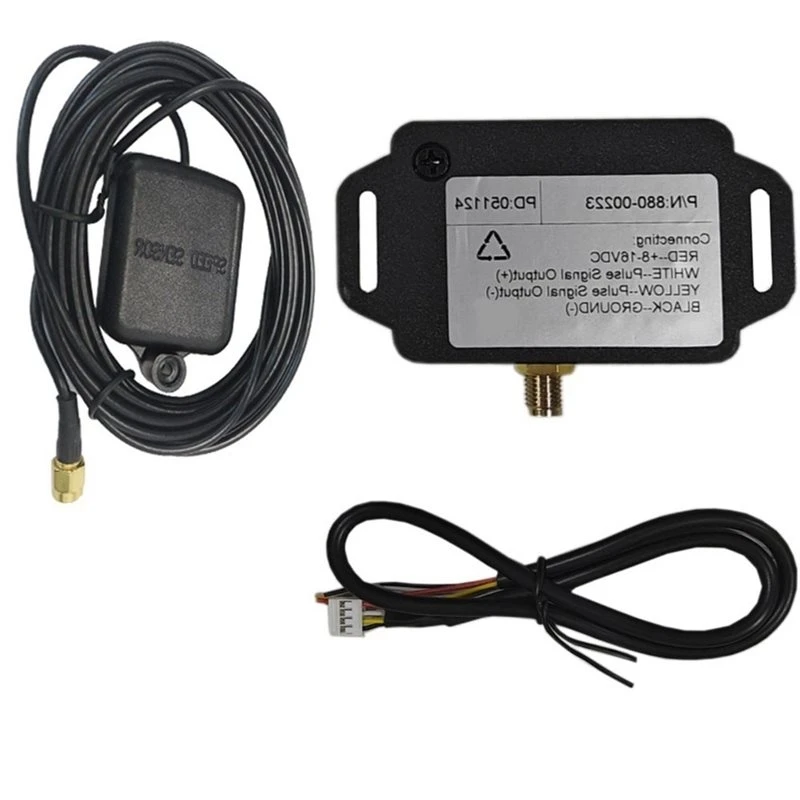 AU28-Speed Signal Converter Shift Function GPS And Pulse Compatibility Speedometer Sender Adapter With Built-In GPS Antenna