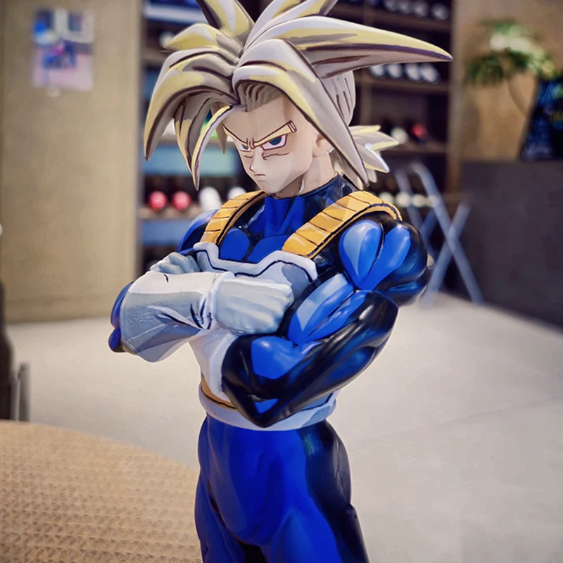 32cm CT Toy Trunks Figures Torankusu Figurine Dragon Ball Anime Figure Comic Version Model Statue Collection Ornament Boy Gift