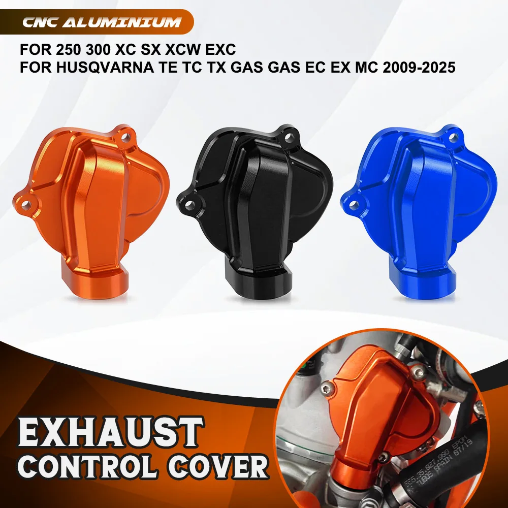 

Правая крышка управления выпускным клапаном с ЧПУ для мотоцикла KTM 250 300 XC SX XCW EXC для Husqvarna TE TC TX Gas Gas EC EX MC 2009-2025