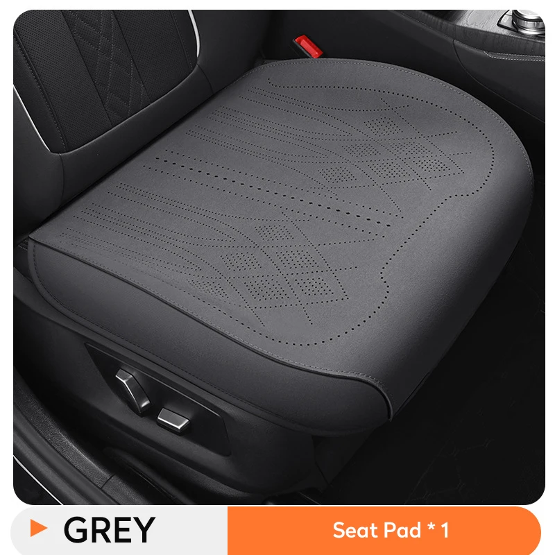 Auto Sitzbezüge Schutz Set Universal Auto Vorne Hinten Kissen Pad Wildleder Leder Vier Saison Sitzbezüge Matte Auto Zubehör – Detail 17